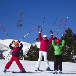 Où skier en famille en Catalogne ?