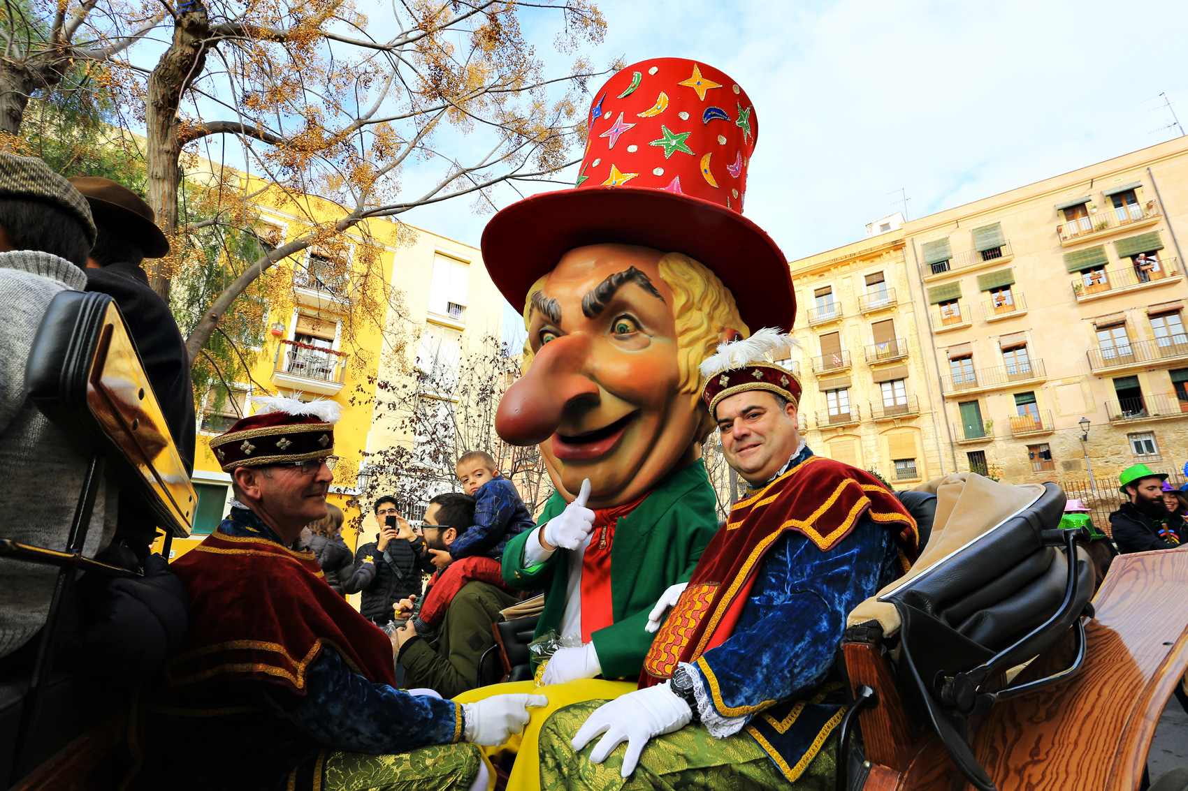 L'homme des nez © Tarragona Turisme - Manel R. Granell