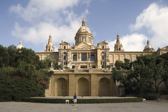 Photo du MNAC à Barcelone