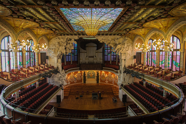 Palau de la música Barcelone