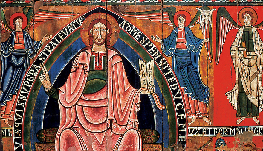 Baldaquin de Ribes, premier quart du XIIe siiècle. Musée Episcopale de Vic