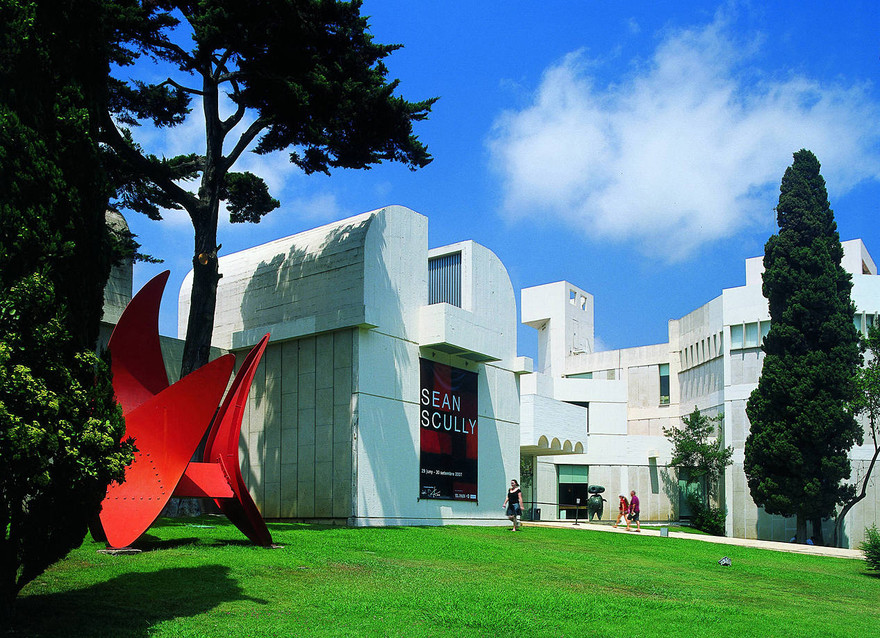 Fundació Joan Miró, oeuvre de l'architecte Josep Lluís Sert. Crédit - Imagen MAS