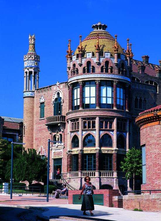 Pavelló de Sant Manel de l'hospital de Sant Pau de Domènech i Montaner ©Imagen M.A.S