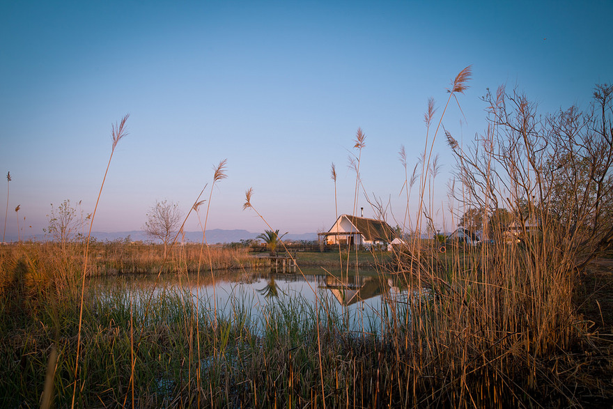 Baraque du Delta de l'Ebre. Photo Adeline Gressin