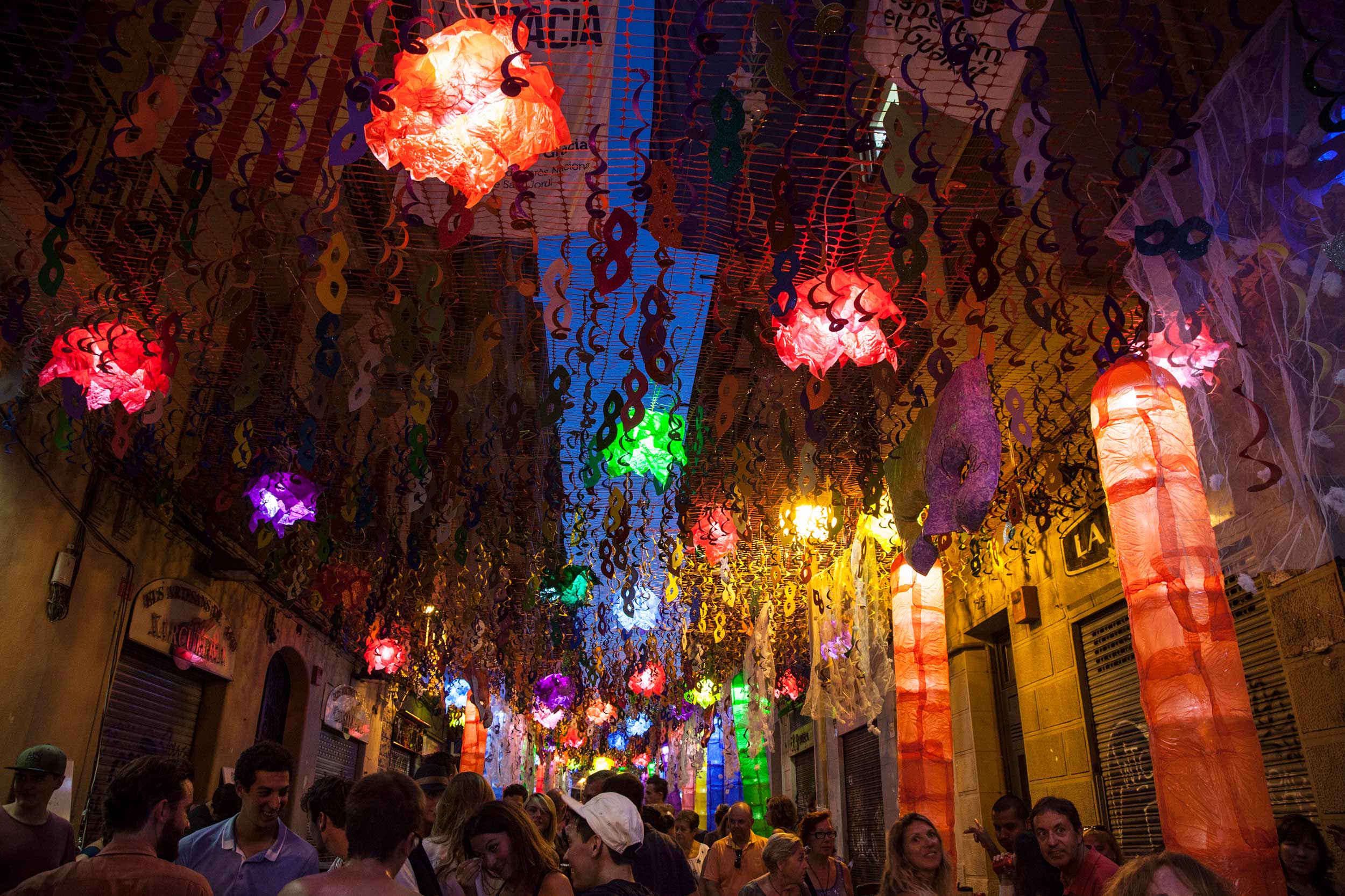 Carrer Puigmartí © Fundació Festa Major de Gràcia