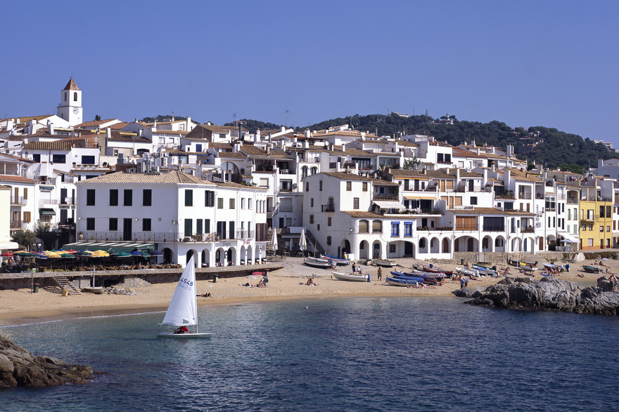 Calella de Palafrugell. photo Maria Geli Pilar Planagum