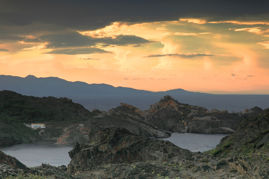 Coucher de soleil sur le Cap de Creus - Vincent Gaudin