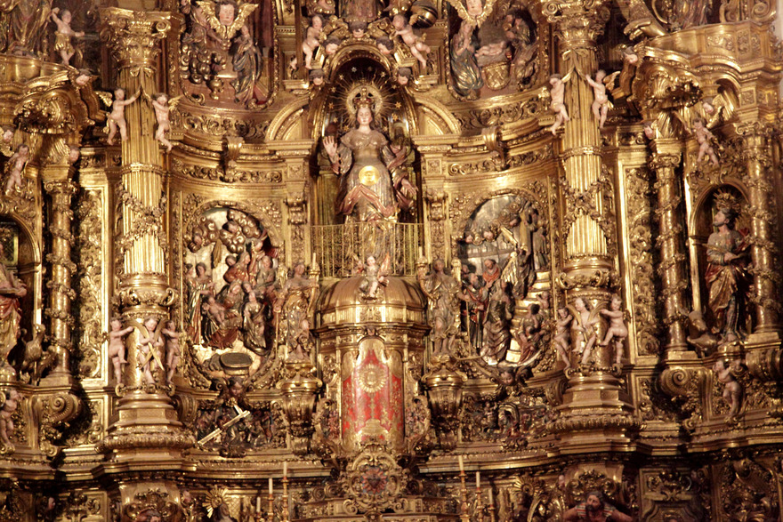 Le retable de l'église Santa Maria de Cadaqués