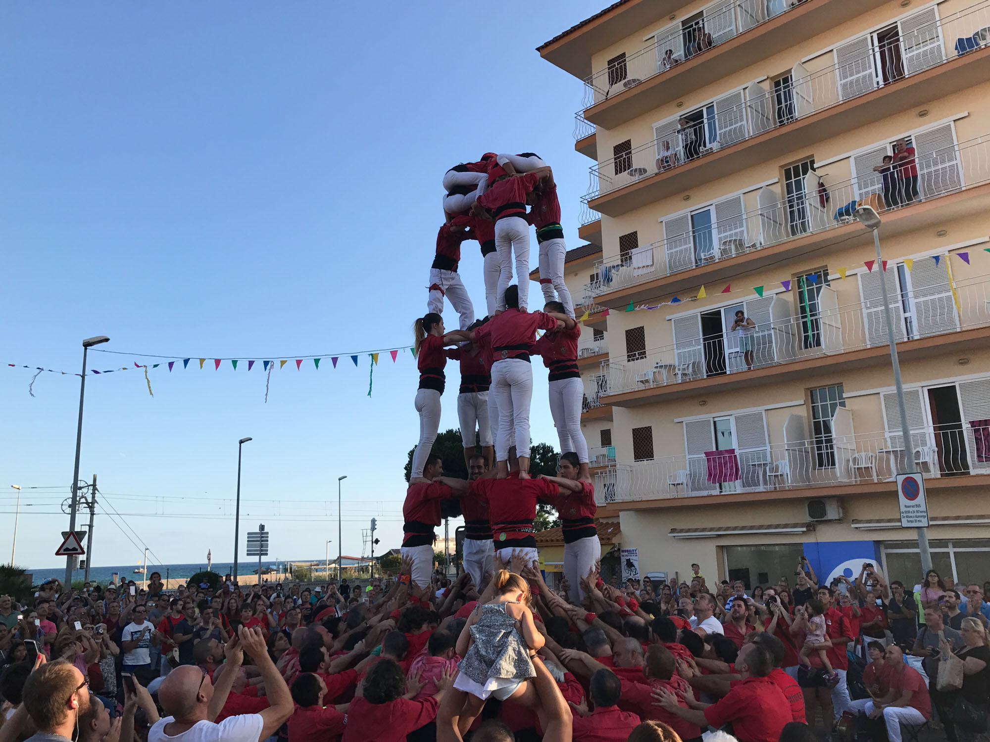 Festa Major, Castellers © Ajuntament Malgrat de Mar