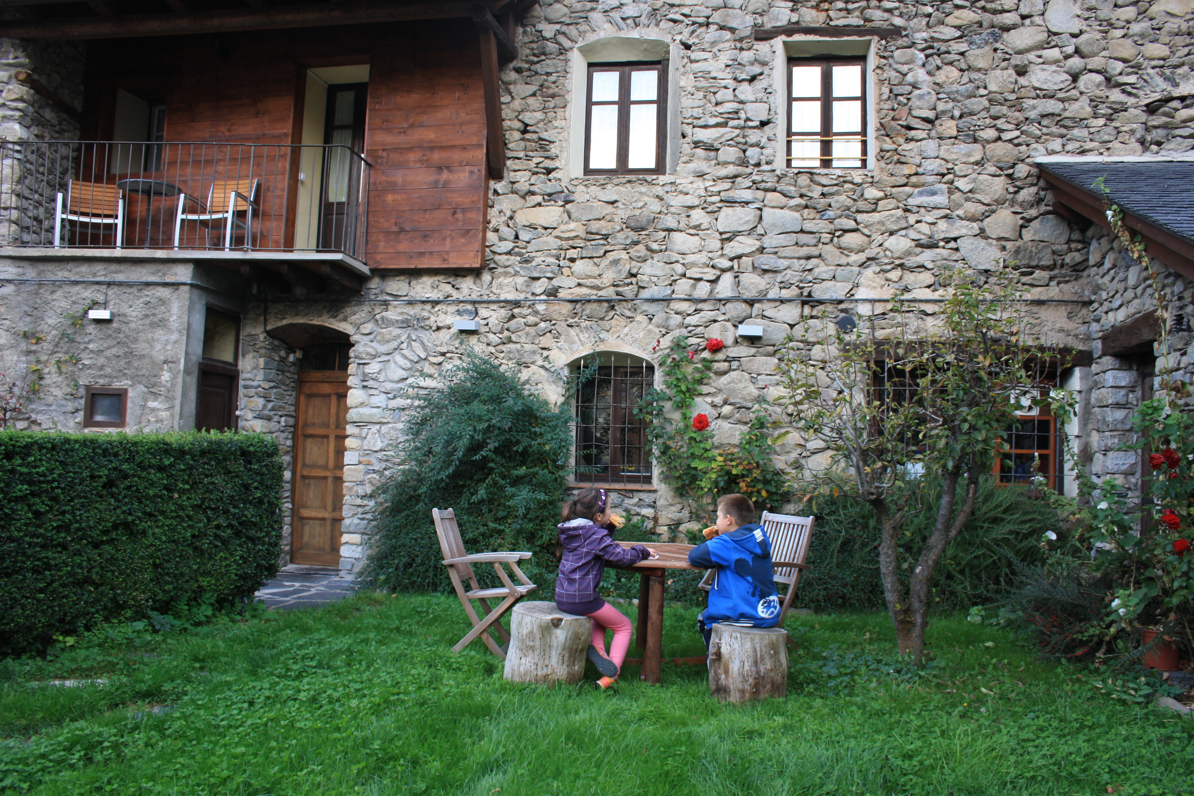 C'est l'heure du goûter à la Casa Coll