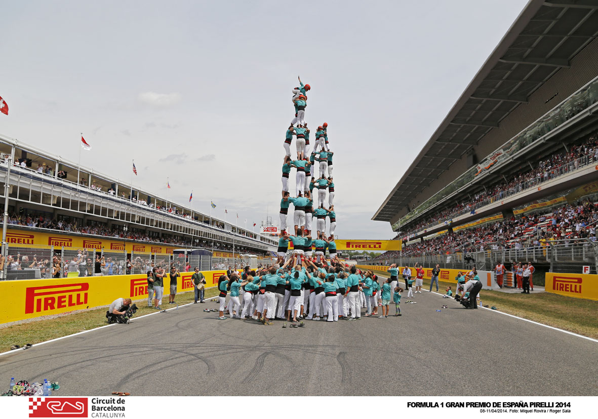 Castell sur le circuit de Barcelone