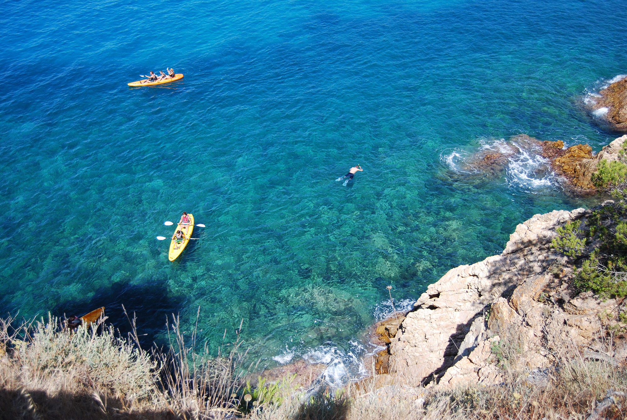 Snorkeling en Catalogne