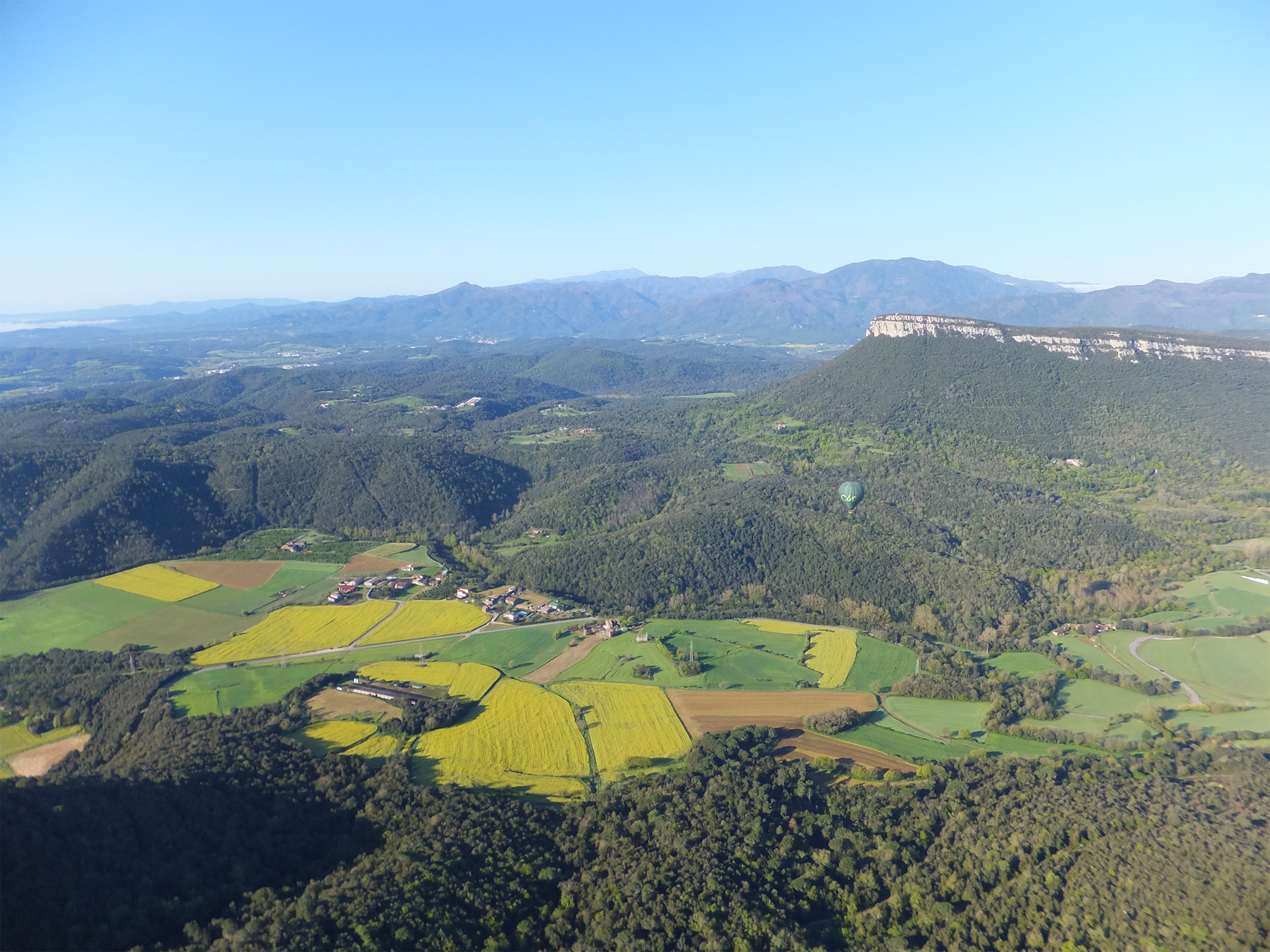 La Catalogne vue du ciel