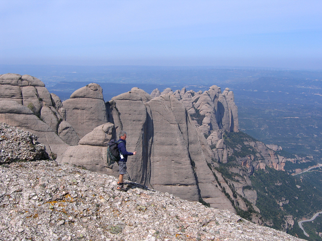 Pic de Sant Jeroni, massif de Montserrat