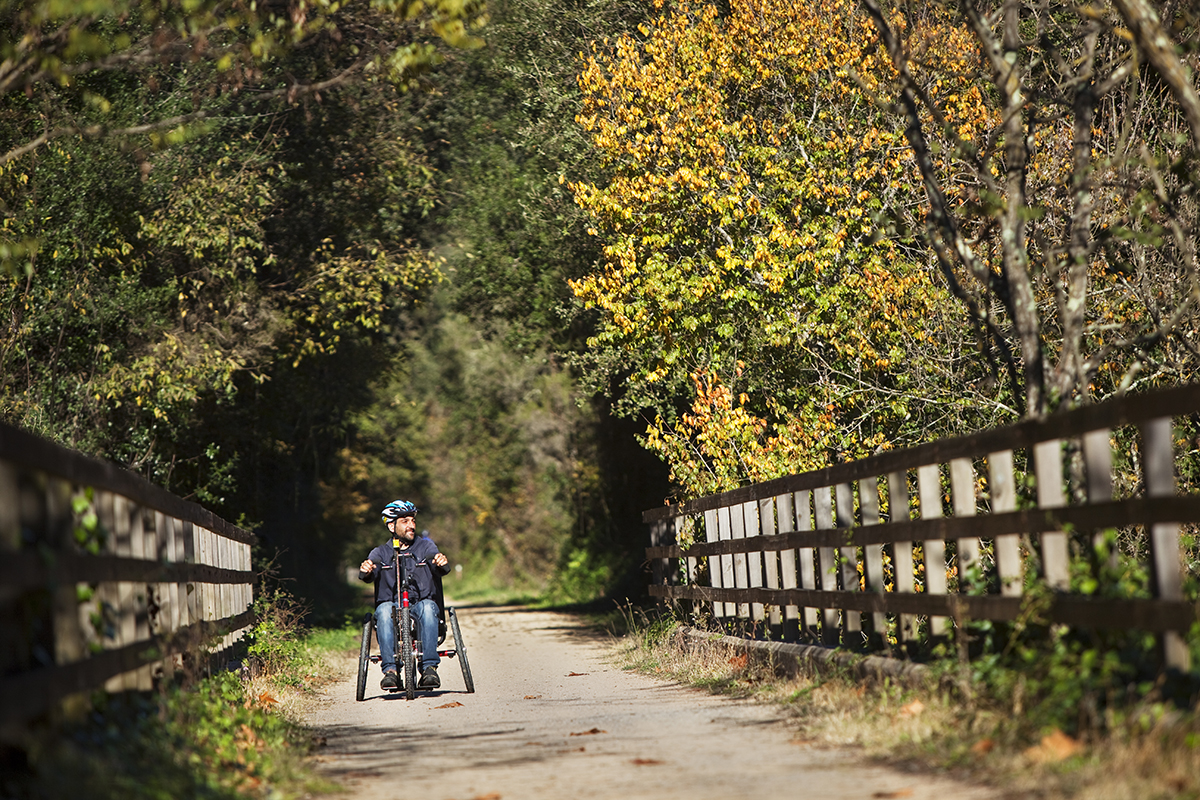 Handbike, La Garrotxa