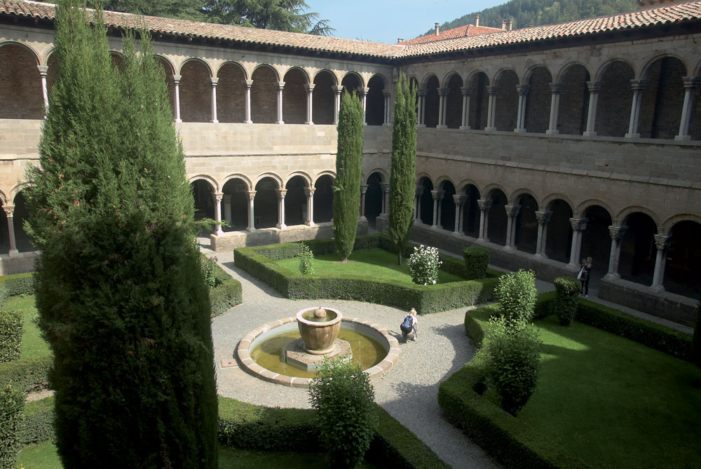 Cloître du Monastère de Ripoll © Cablepress