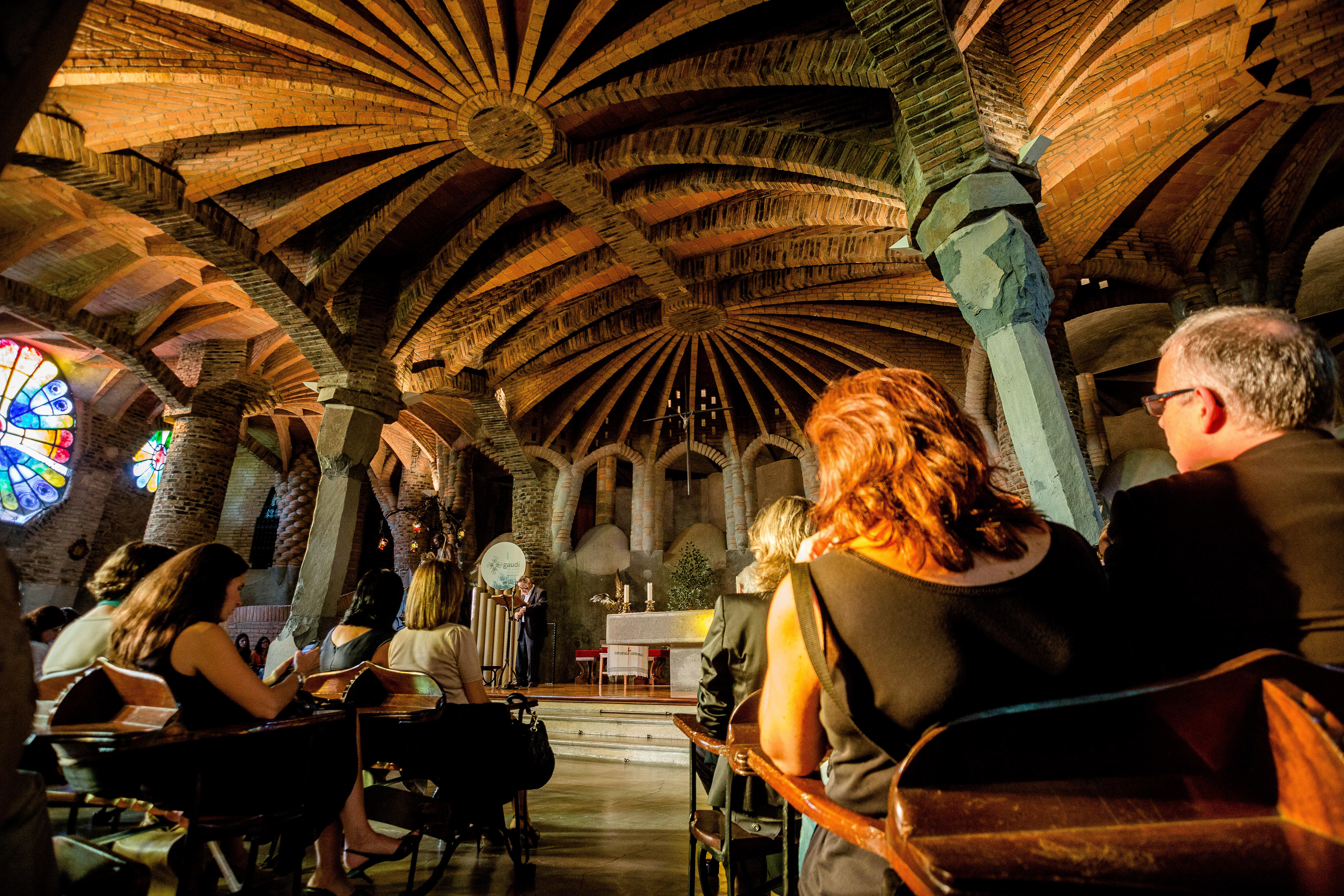 Crypte Gaudí de la Colònia Güell © Nuria Puentes