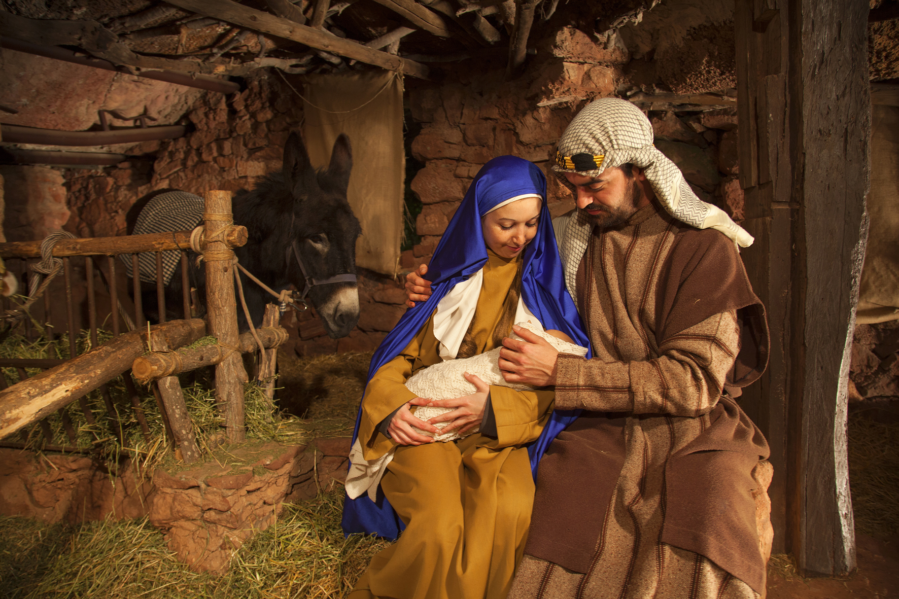 Crèche vivante - Traditions de Noël en Catalogne