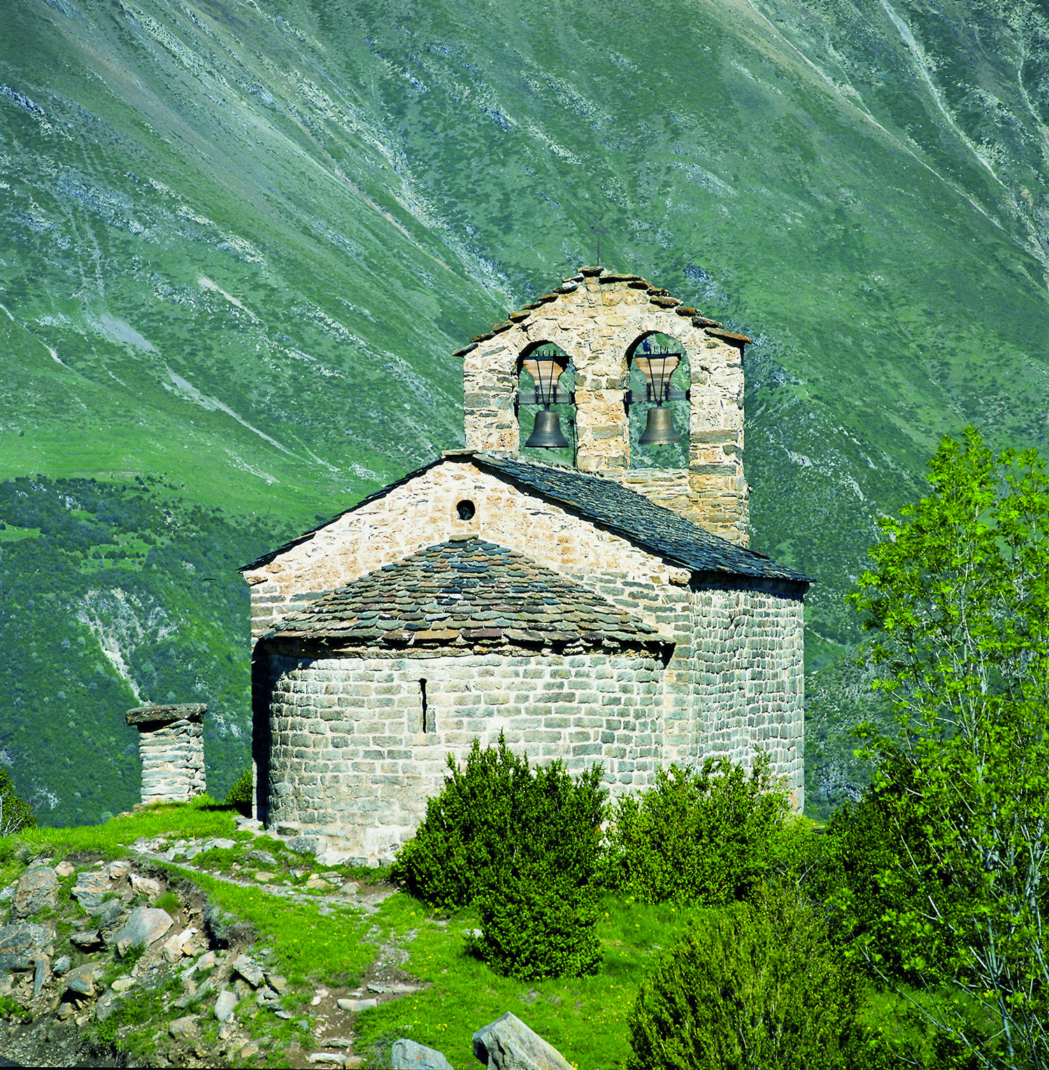 Eglise de Sant Quirc de Durro Terres de Lleida © Imagen M.A.S.