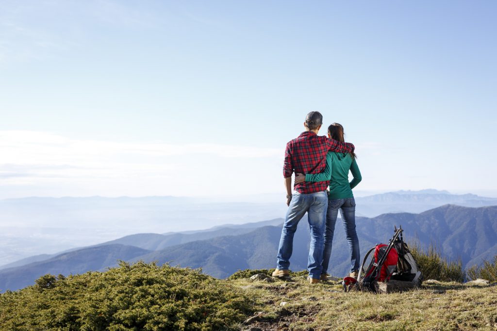 Vue du Turó de l'Home, au massif du Montseny