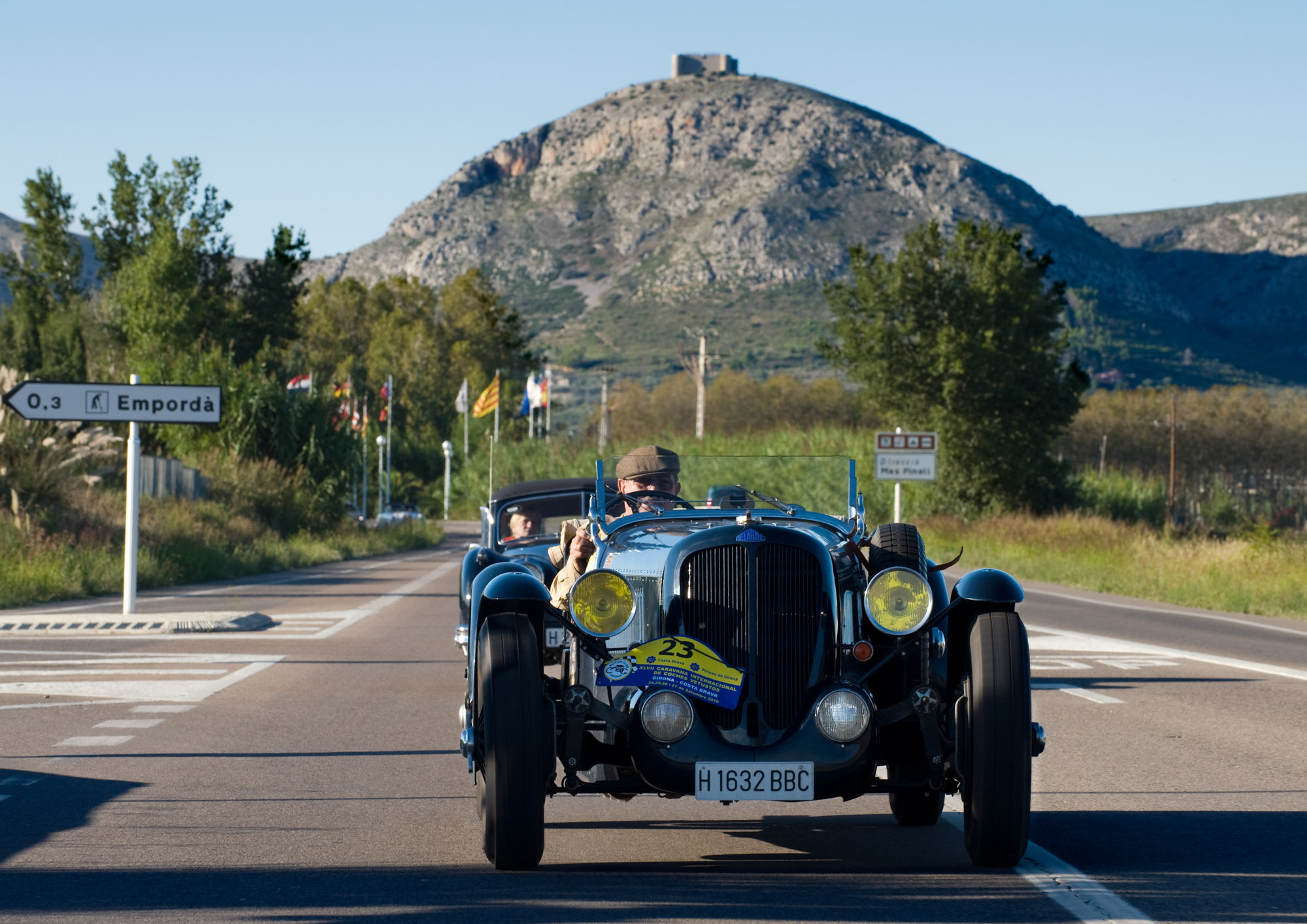 La 46ème caravane de voitures anciennes de Gérone