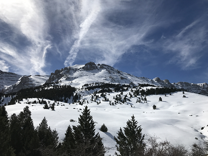 Prat d'Aguilo en hiver