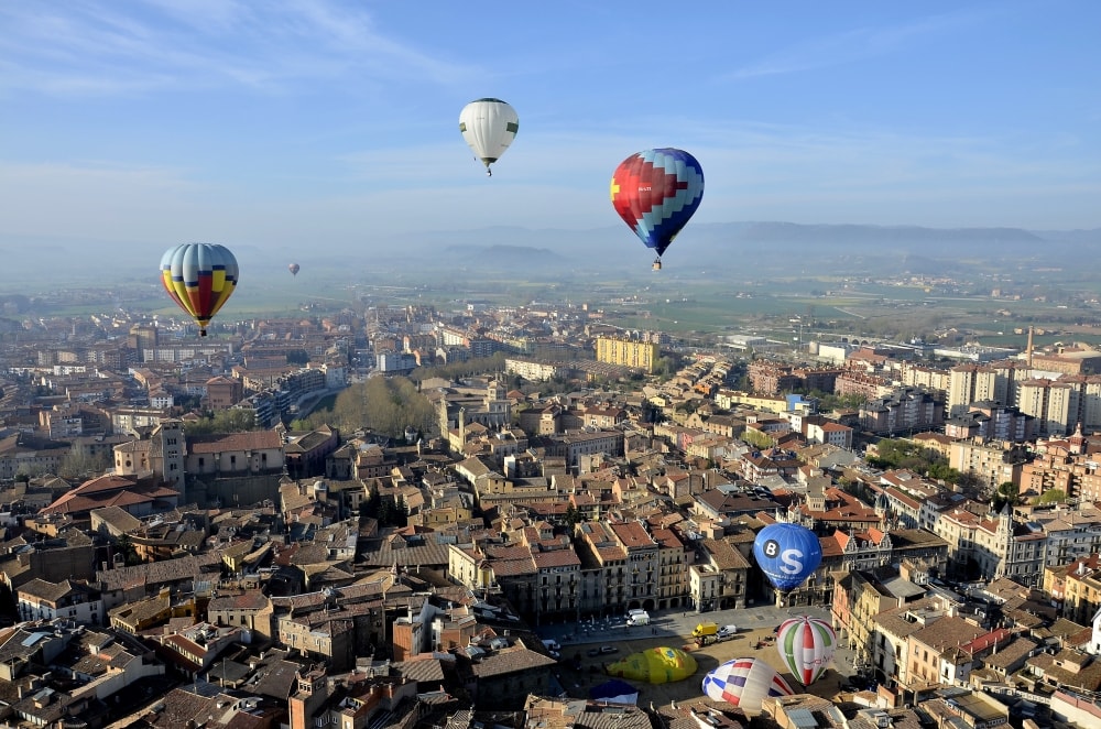 Montgolfières à Vic