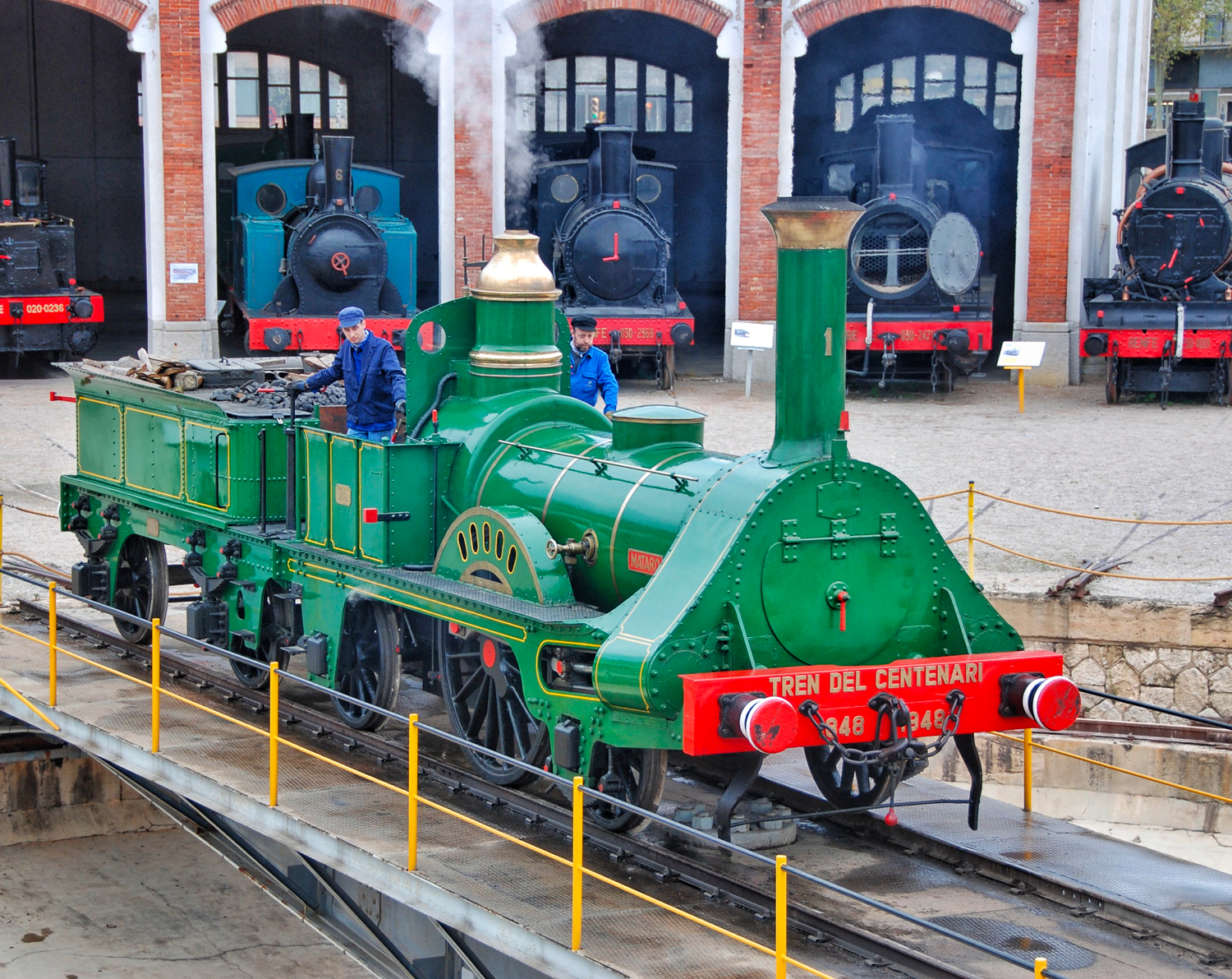 Museu del Ferrocarril de Catalunya © Ajuntament de Vilanova i la Geltrú