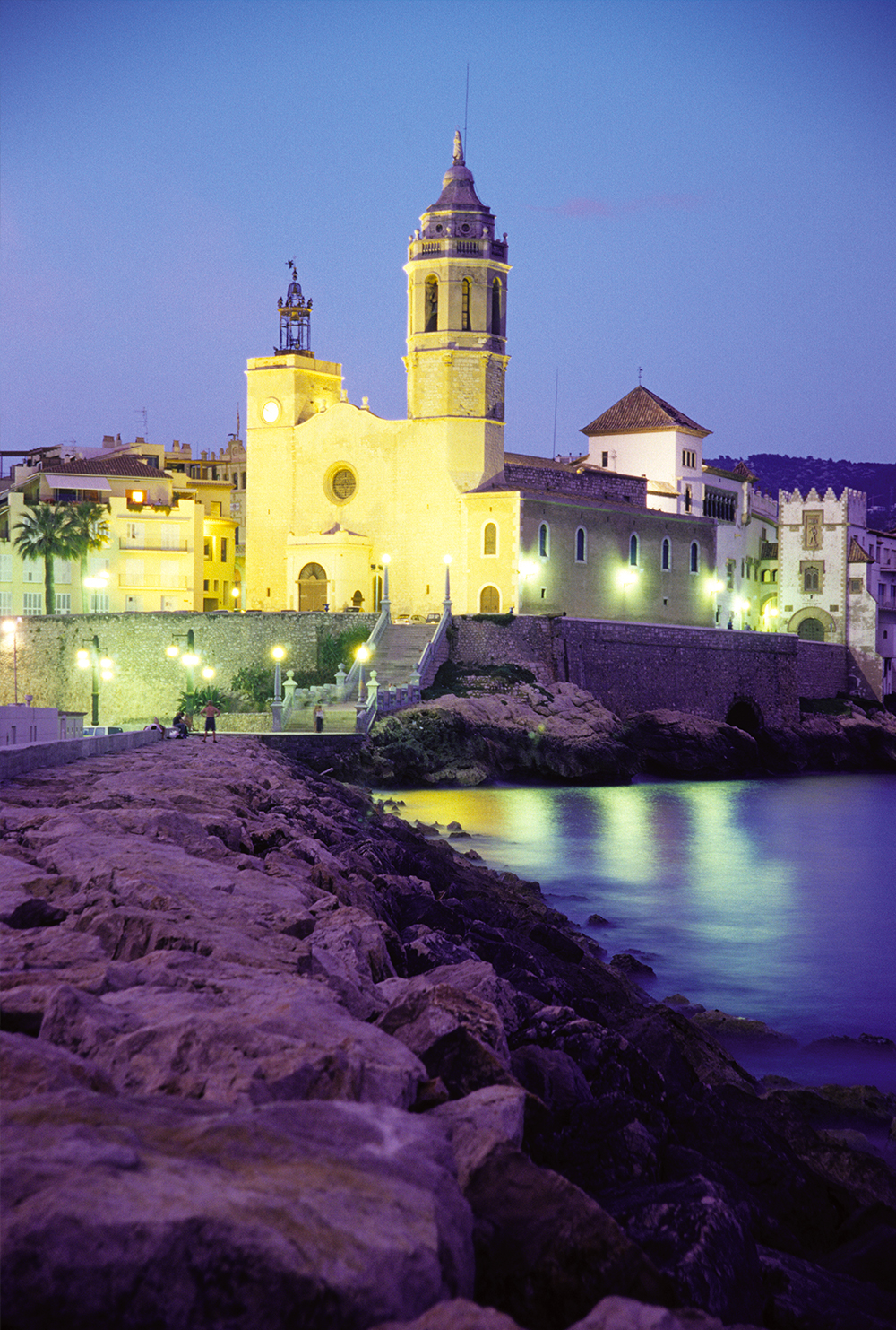 Església de Sant Bartomeu i de Santa Tecla, Sitges © Arthur Friedrerich Selbach