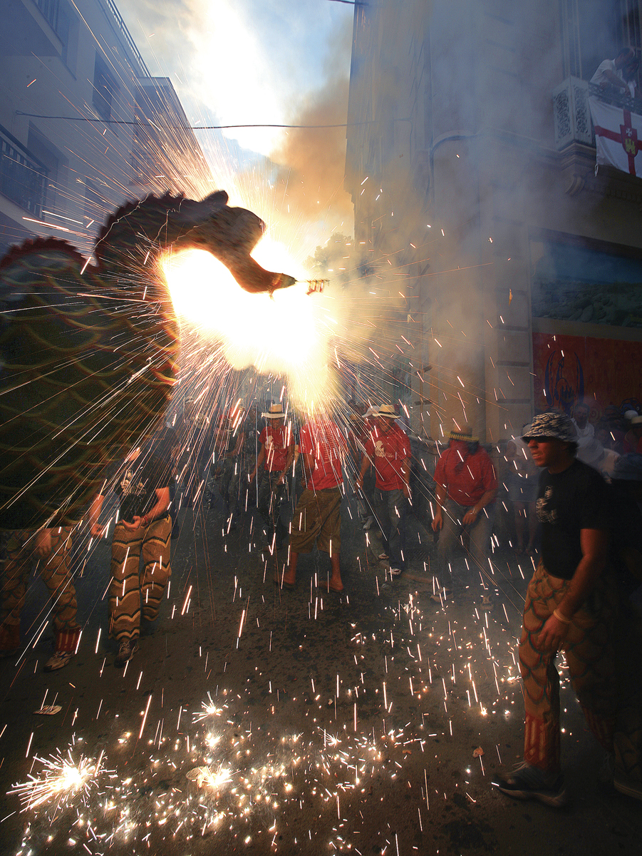Correfoc a la Festa Major de Sitges © Miguel Angel Alvarez