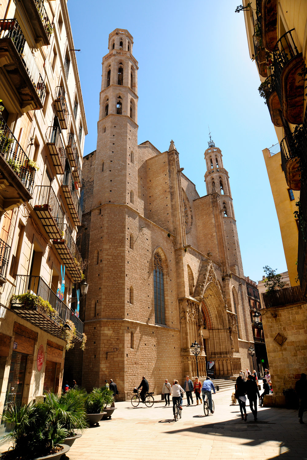 El Born I Santa Maria Del Mar © Turisme De Barcelona