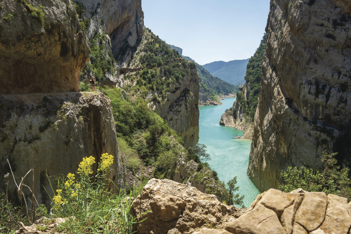 Vue du Congost De Mont-rebei (Terres de Lleida)