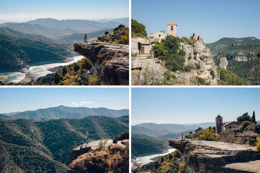 Le Village De Siurana Et Ses Falaises