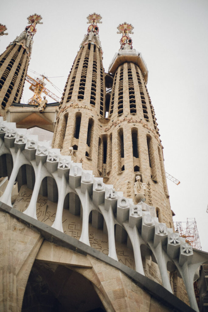 Sagrada Familia Gaudi Barcelone