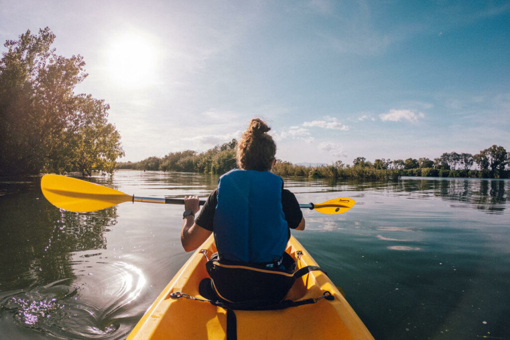 Parcourir L Ebre En Kayak