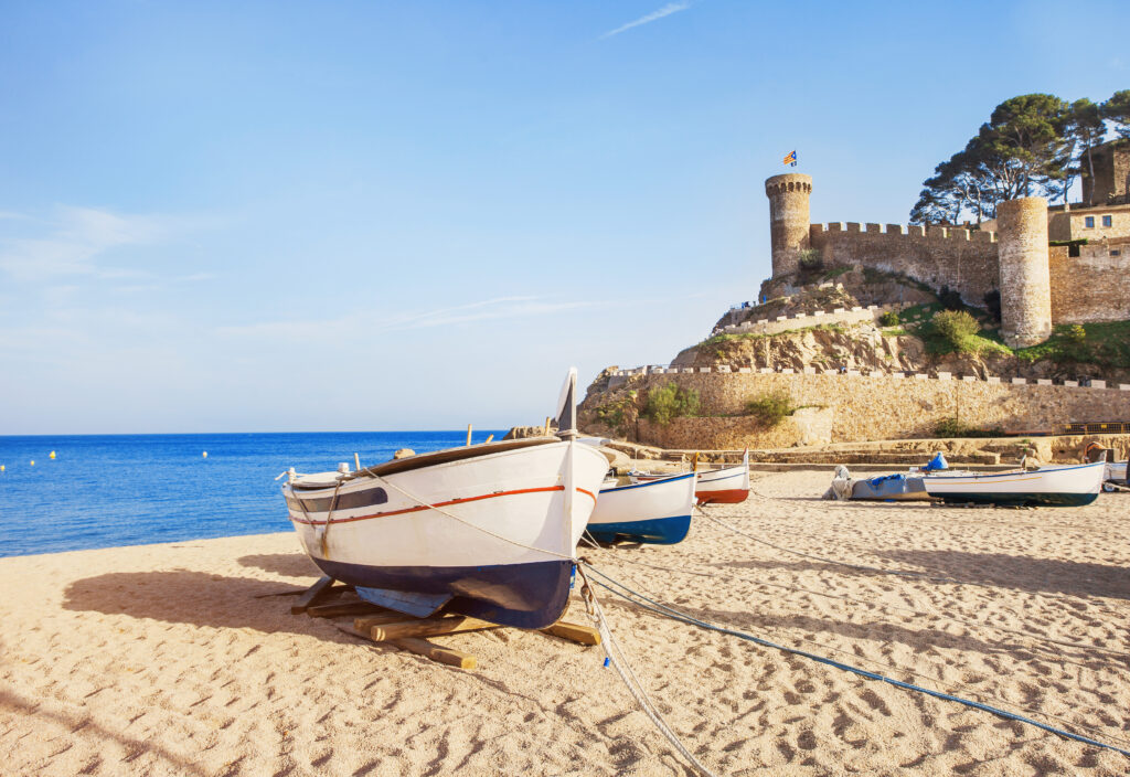 Mediterranean Village Of Tossa De Mar,spain