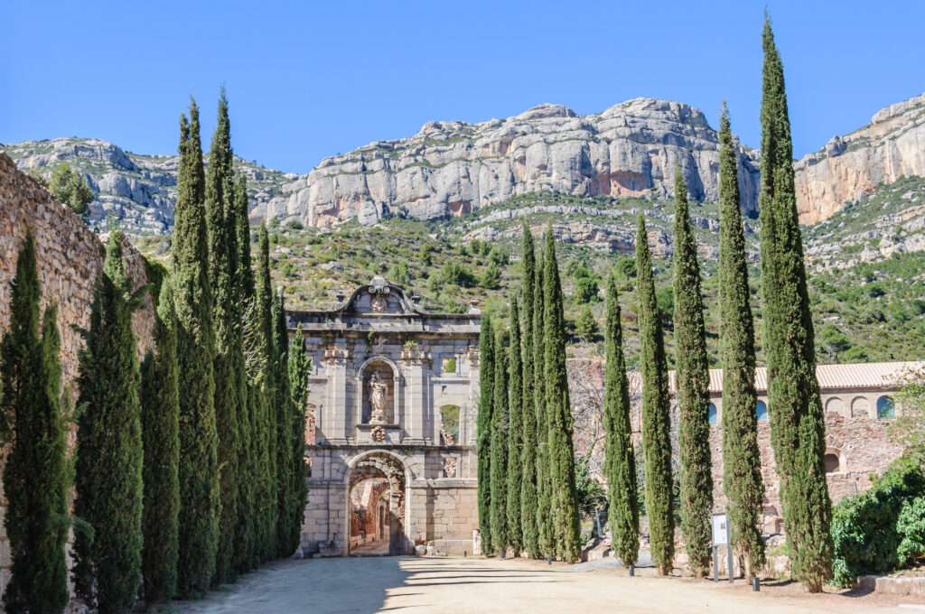 The Monastery Of Scaladei In Catalonia, Spain